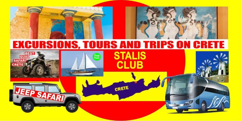 Excursions, tours and trips on Crete
